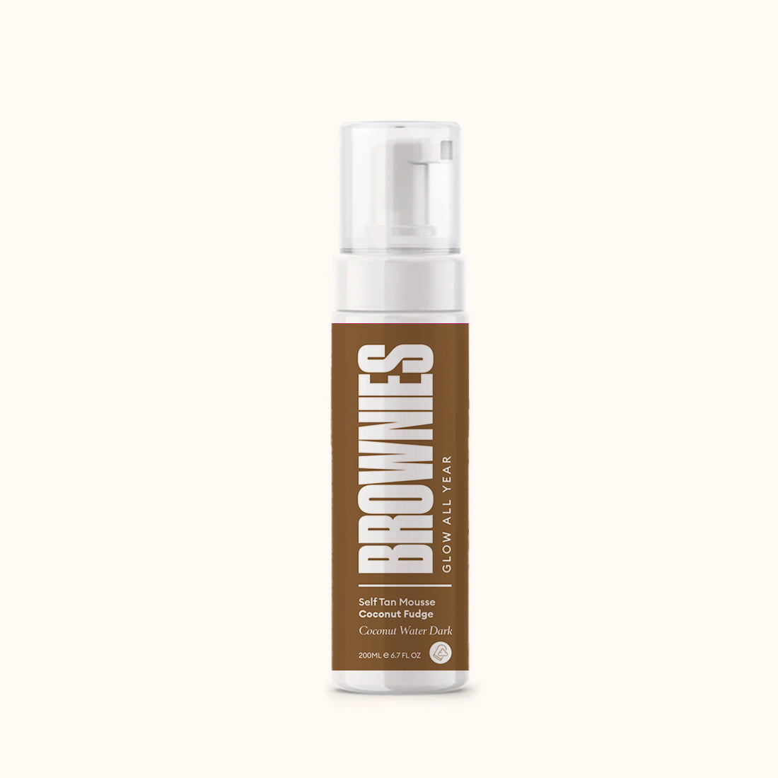 Coconut Water Self Tan Mousse Dark