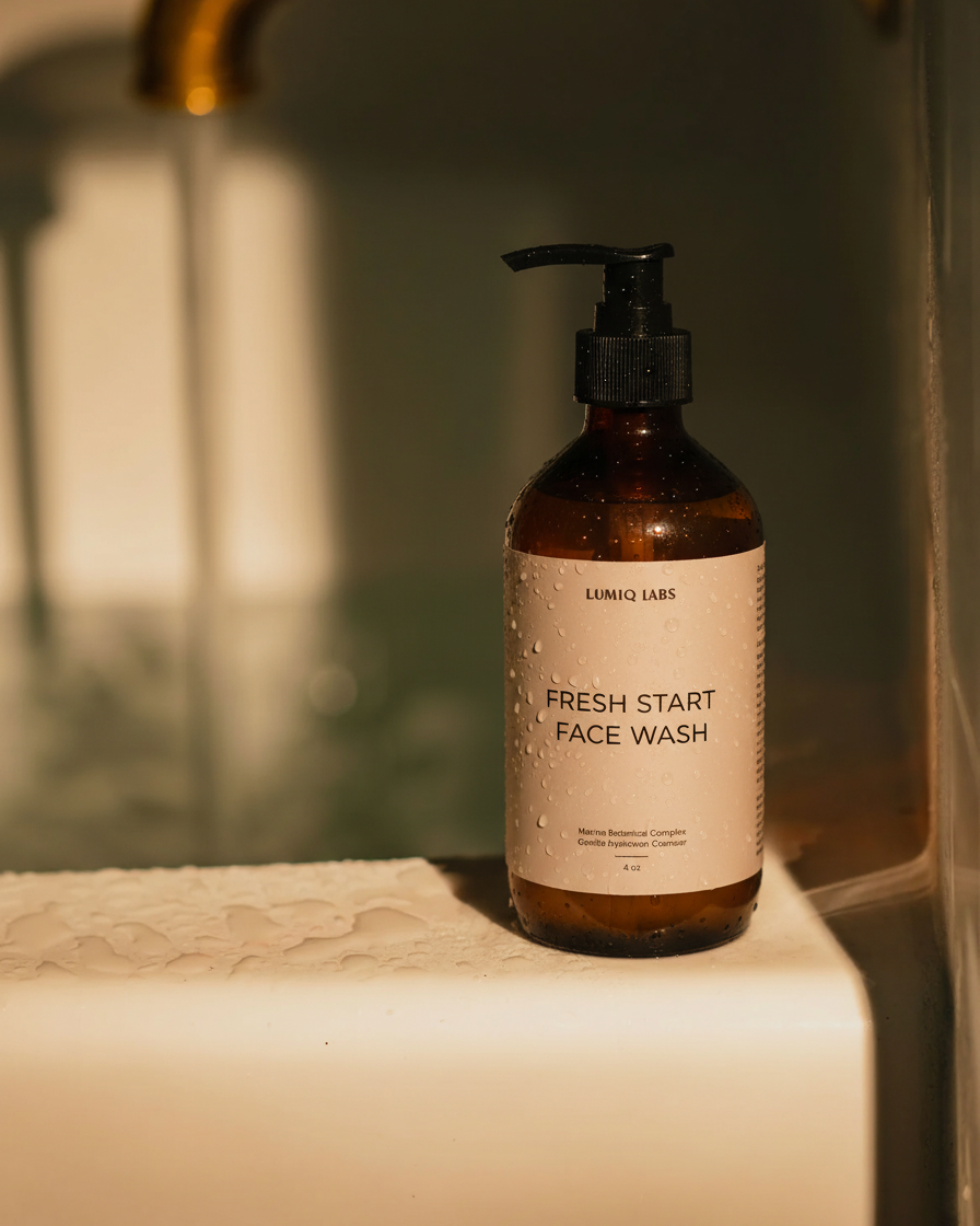 Buttermilk pH-balanced cleanser with marine botanicals and aloe